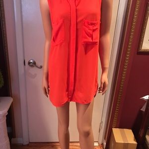 Forever 21 button down long blouse